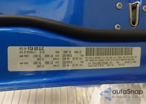 2019 Jeep Compass Altitude 4X4 из США, поврежденный, VIN 3C4NJDBB2KT593066